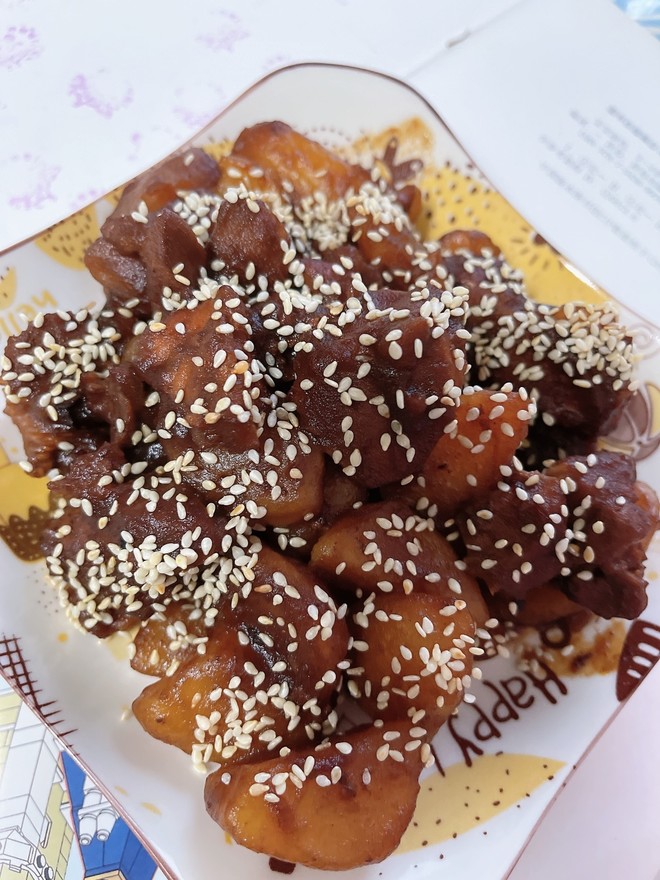 土豆烧肉(纯瘦肉版)