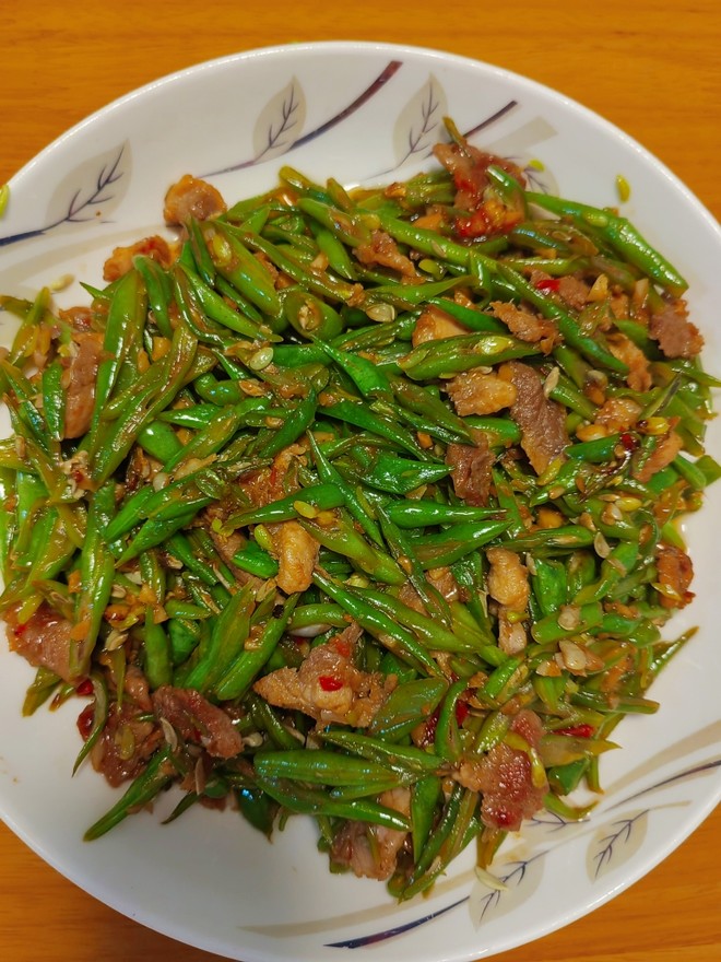 零失败的四季豆炒瘦肉