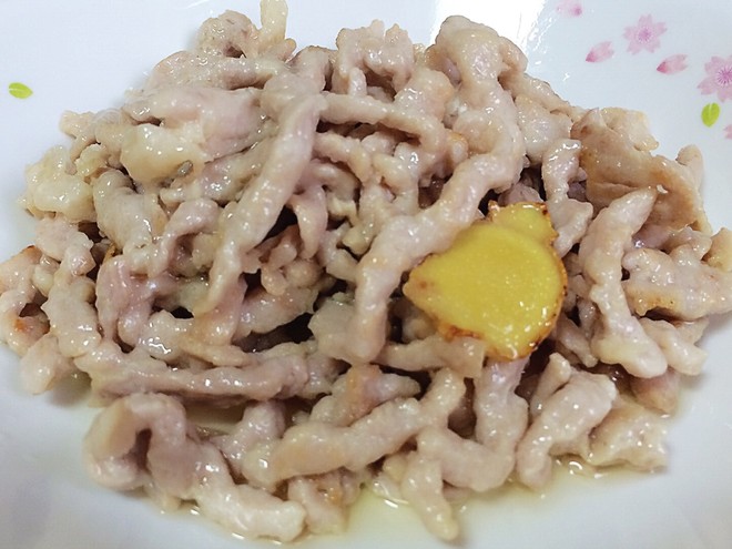 百搭的肉丝嫩炒法