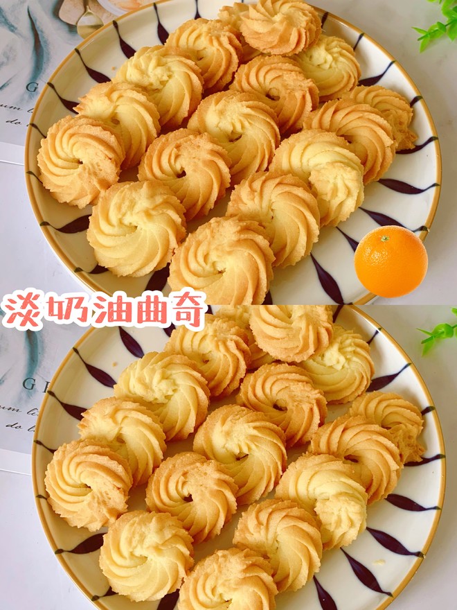 巨好吃0⃣️食材‼️酥到掉渣的淡奶油曲奇