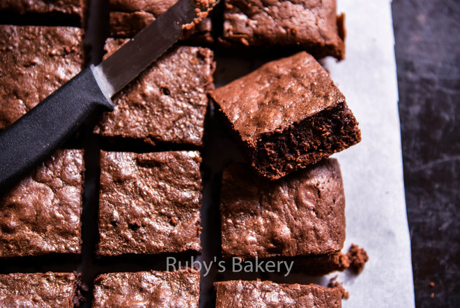 美式经典配方：巧克力布朗尼（The Perfect Brownies)
