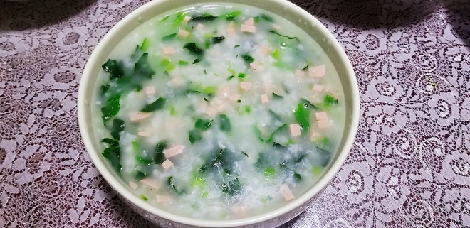 【素食】菠菜粥