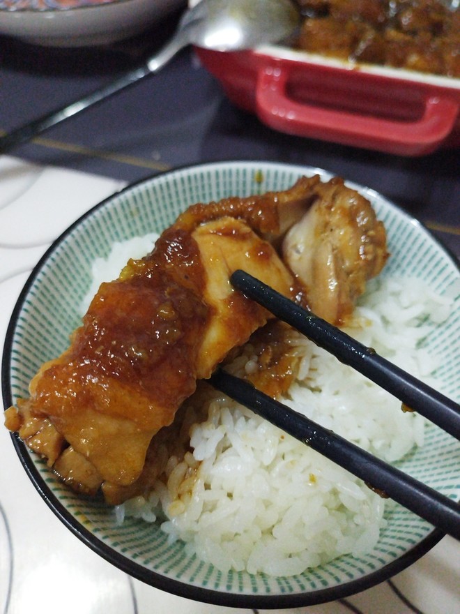 照烧鸡排饭 简洁懒人版