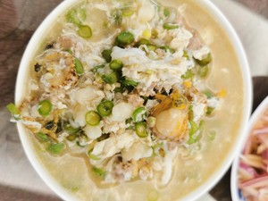 鲜贝美味疙瘩汤