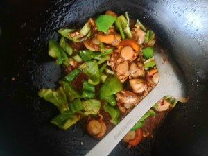 青椒仙贝肉