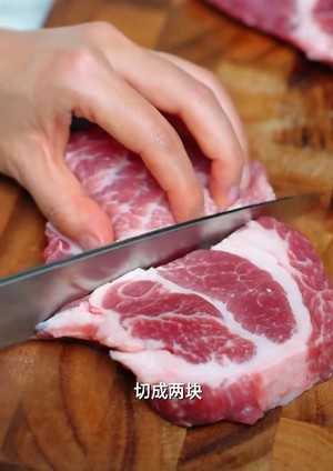 苹果烩猪排