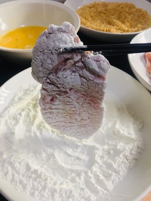 家常快手菜 日式炸猪排（自调酱汁）