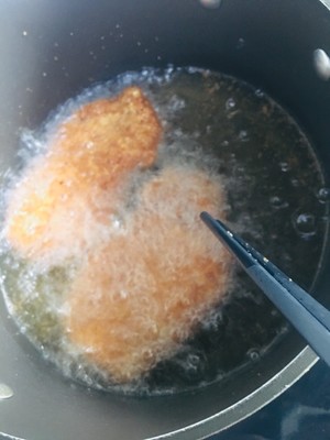 家常快手菜 日式炸猪排（自调酱汁）