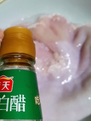 小炒酸辣肚丝（猪肚清洗超干净方法）