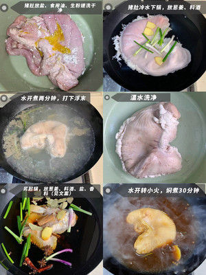 爆炒酸辣猪肚，农村酒席菜，巨好吃
