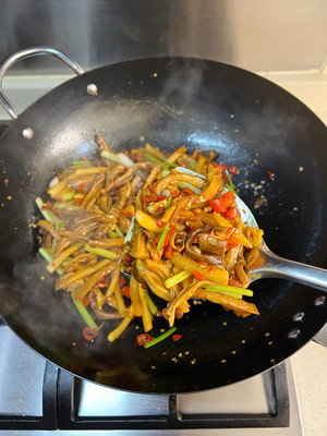 爆炒酸辣猪肚，农村酒席菜，巨好吃