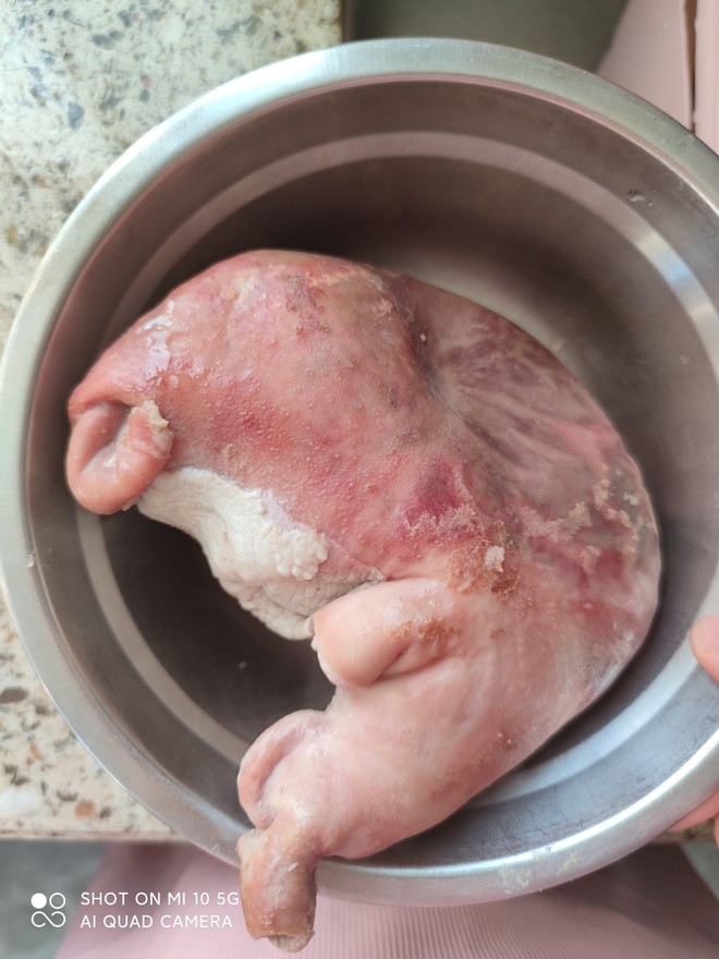 猪肚清洗方法