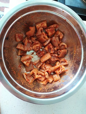 空气炸锅烤肉皮