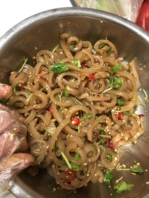 拌猪皮