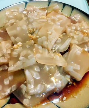 水晶肉皮冻