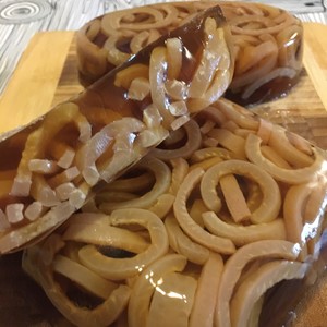水晶肉皮冻