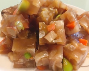 水晶肉皮冻