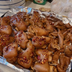 超好吃的烤大肠包大葱！