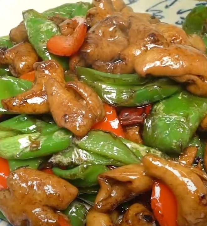 青椒肥肠