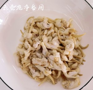 芦笋蒸蛏子