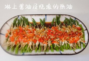 芦笋蒸蛏子