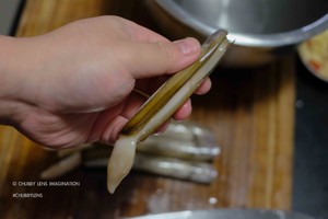 蛏子清洗和清蒸的完美教程