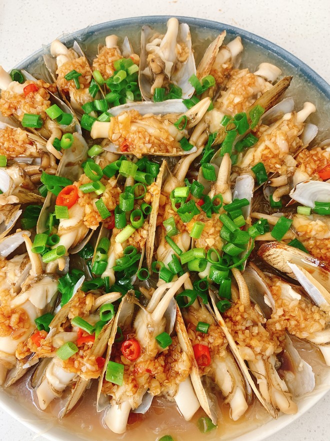 蒜蓉粉丝蛏子
