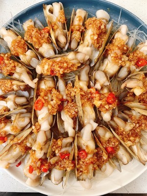 蒜蓉粉丝蛏子