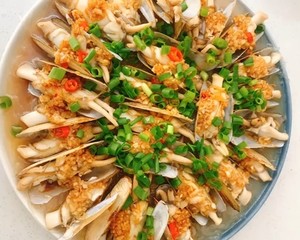 蒜蓉粉丝蛏子