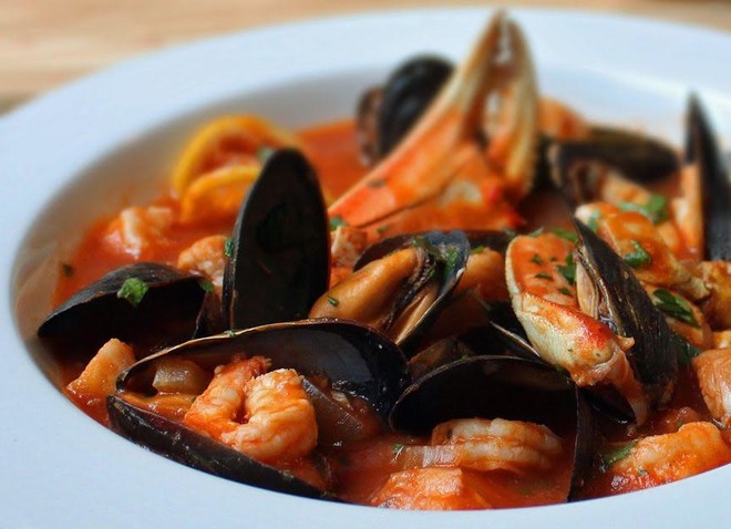 意大利Cioppino 不容错过无敌鲜美海虹淡菜青口汤