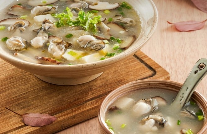 牡蛎豆腐汤