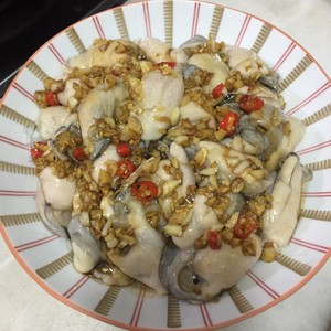 蒜蓉粉丝蒸蚝仔牡蛎肉