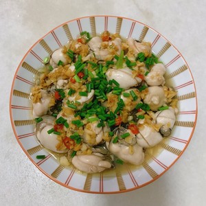 蒜蓉粉丝蒸蚝仔牡蛎肉