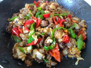 辣炒扇贝肉