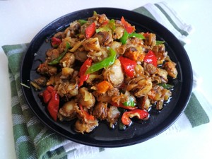 辣炒扇贝肉