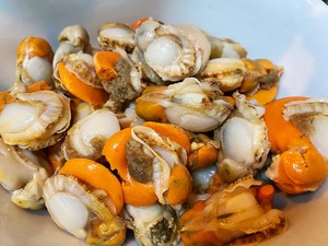 #海边独家秘方#一招去腥的辣炒扇贝肉
