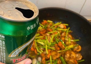 #海边独家秘方#一招去腥的辣炒扇贝肉