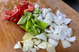 农家小炒扇贝肉