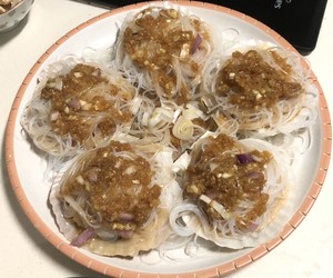 蒜蓉粉丝蒸大扇贝
