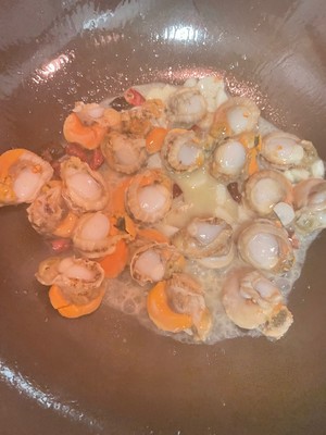小炒扇贝肉，简单却补充一天营养