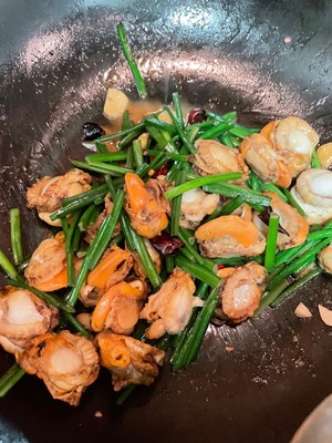 小炒扇贝肉，简单却补充一天营养