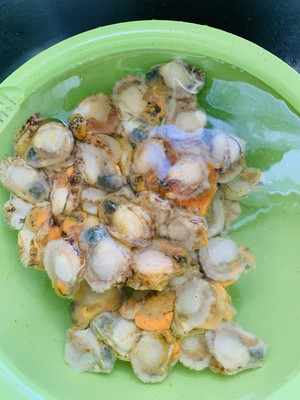 爆炒扇贝肉（太鲜啦）