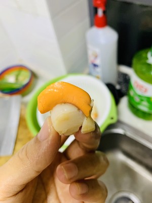 爆炒扇贝肉（太鲜啦）