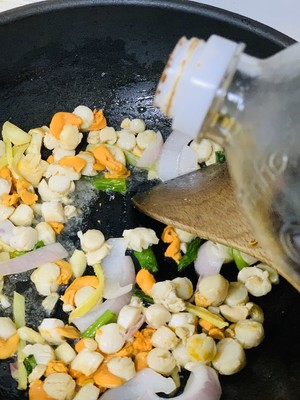 爆炒扇贝肉（太鲜啦）