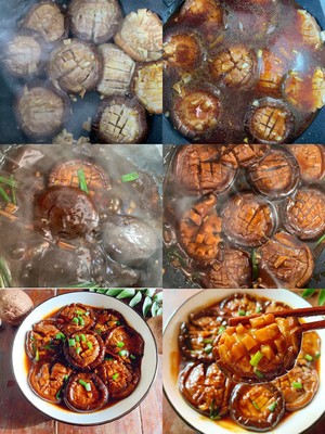 鲜嫩多汁，比鲍鱼还好吃红烧香菇