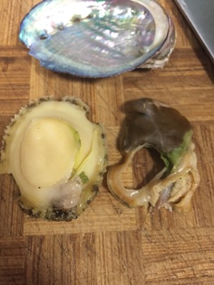 洗鲍鱼