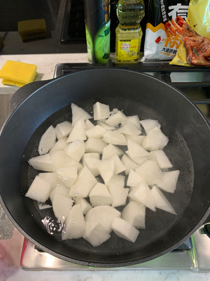鲍汁干贝白萝卜