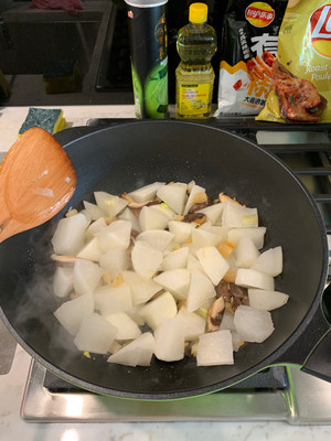 鲍汁干贝白萝卜