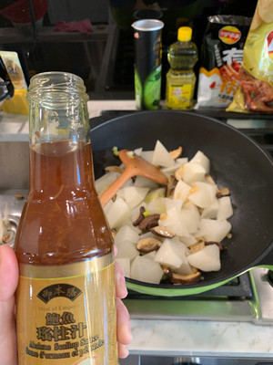 鲍汁干贝白萝卜