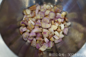 瑶柱冬菇焖饭  &lt;302小厨房&gt;